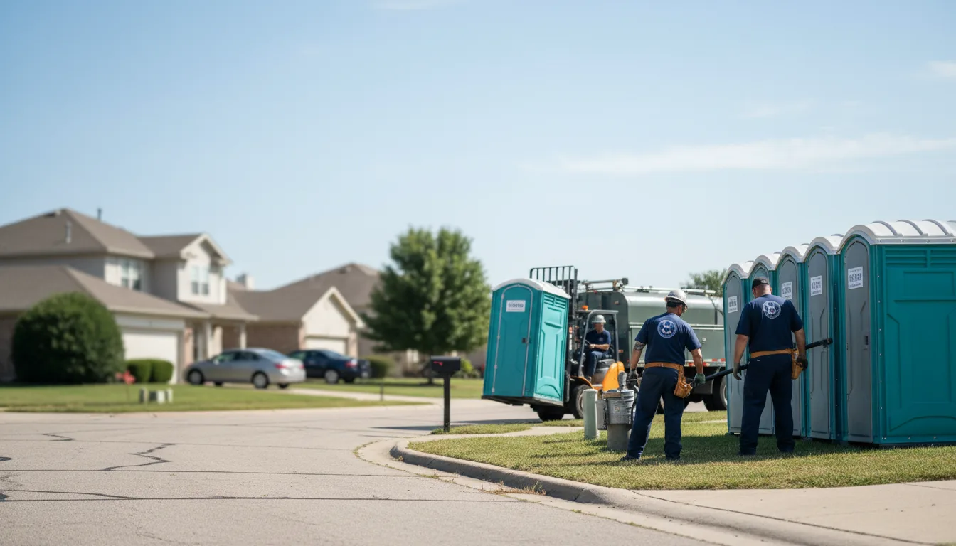 Porta Potty Rental in Emmett, MI near me